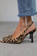 BIANCA | Décolleté animalier élégant pour un style audacieux