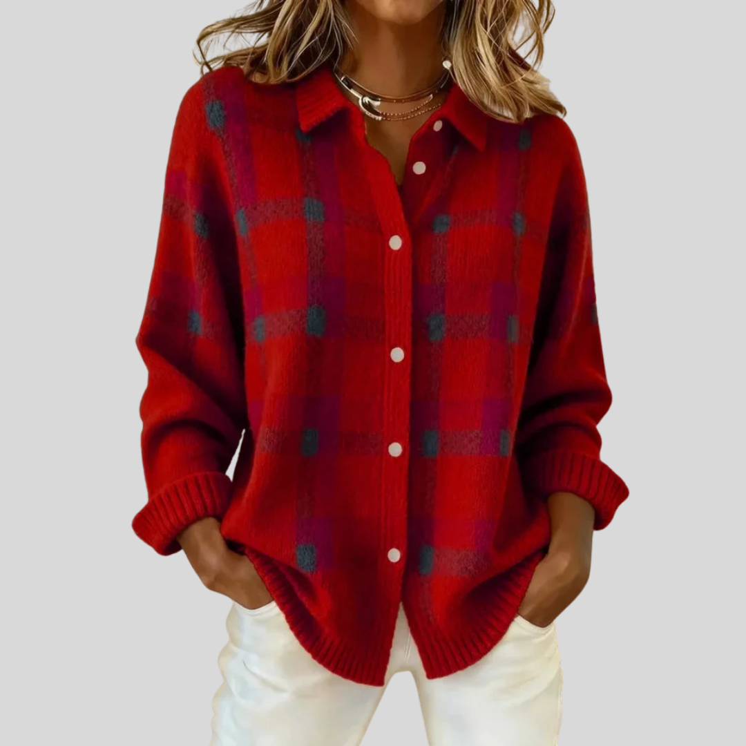 Esméline | Pull à Chevrons Rétro