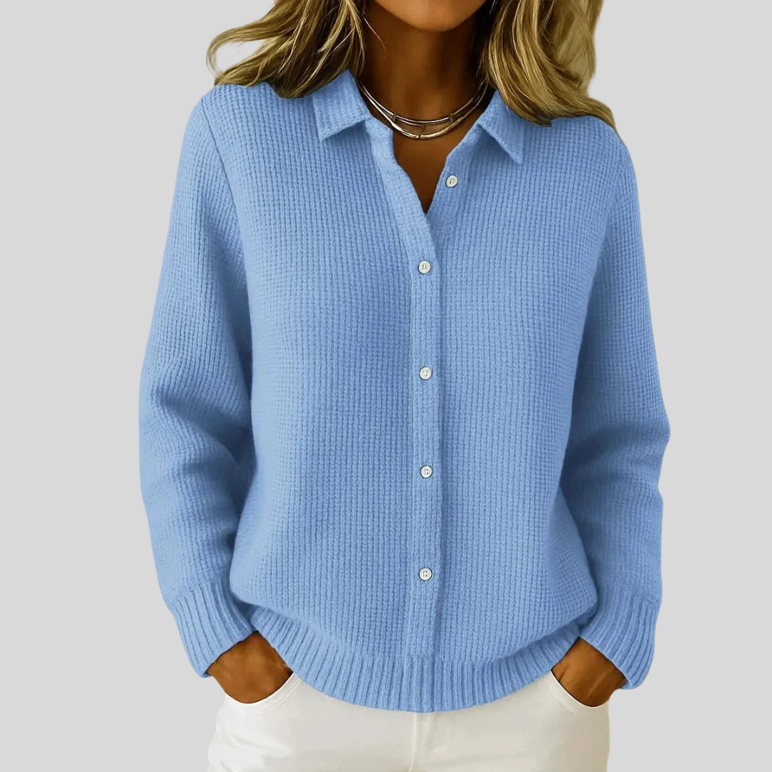 Odeliane | Cardigan Long Manches Doux