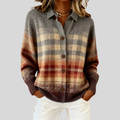 Noélise | Cardigan à carreaux rustique