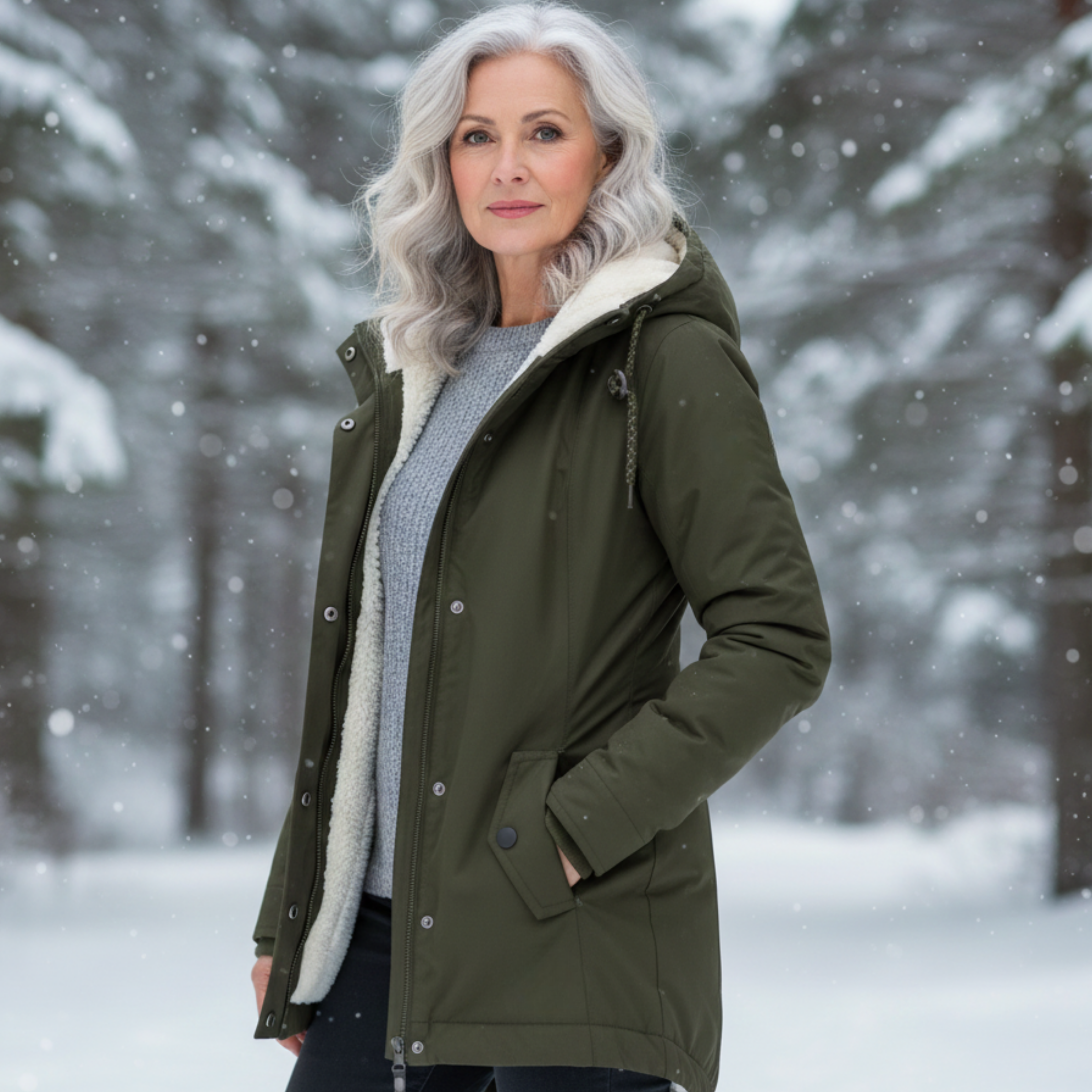 Adeline | Veste Longue Imperméable