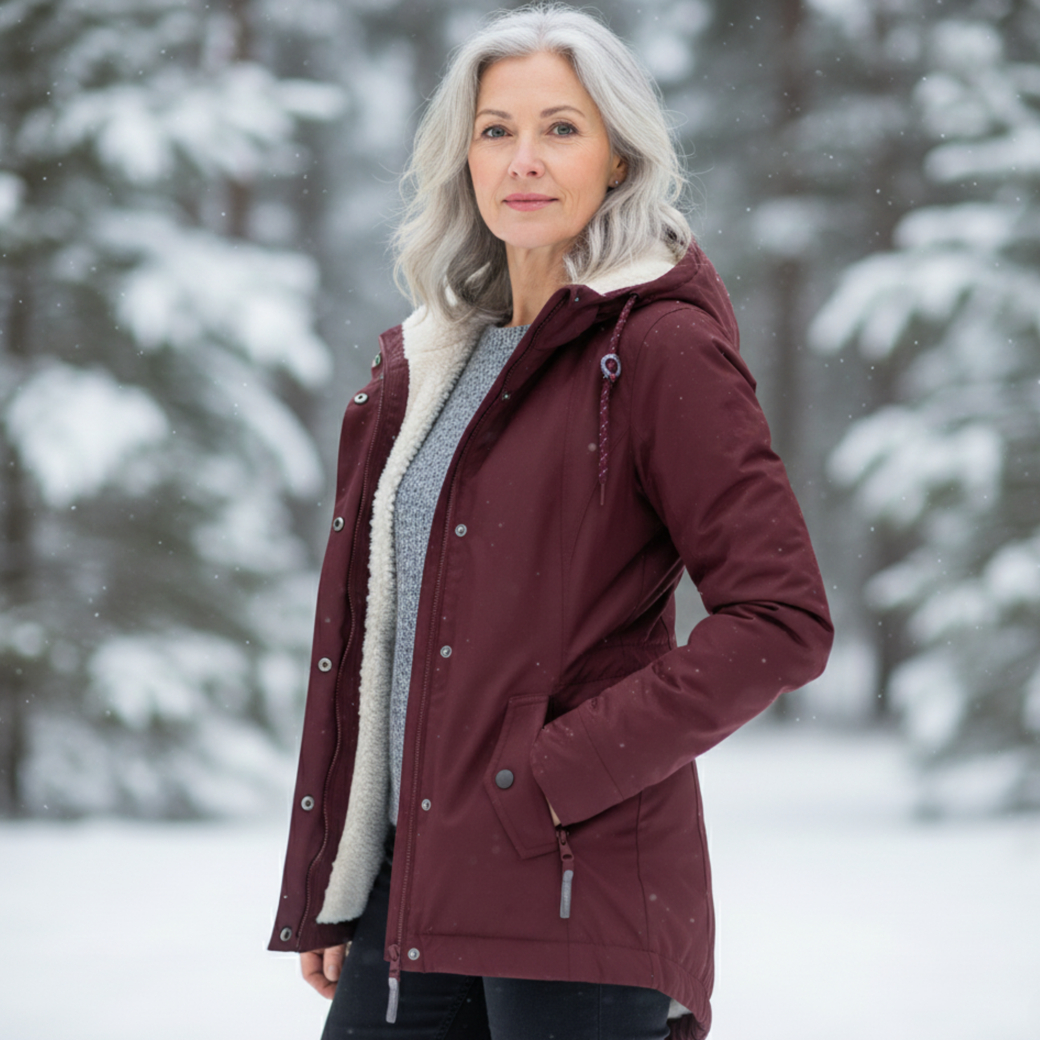 Adeline | Veste Longue Imperméable