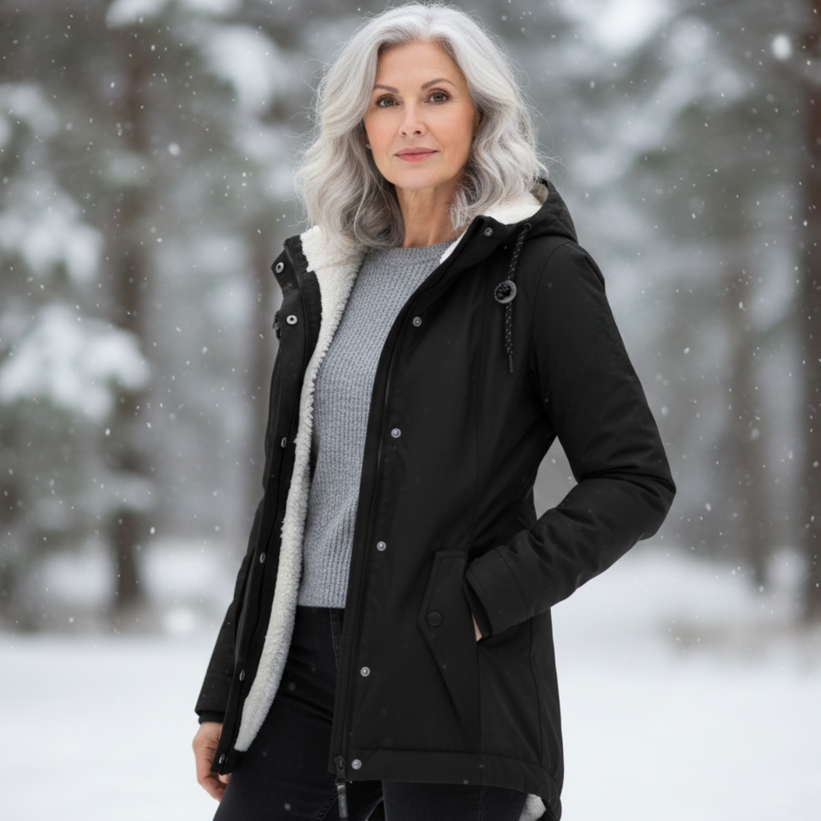 Adeline | Veste Longue Imperméable