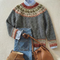 Janet™ | Pull en Tricot Nordique Héritage