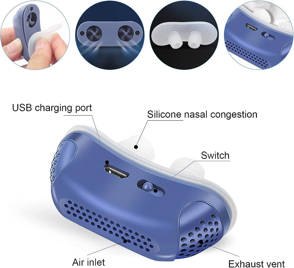 Appareil Micro CPAP pour le sommeil et anti-ronflement - Alternative CPAP