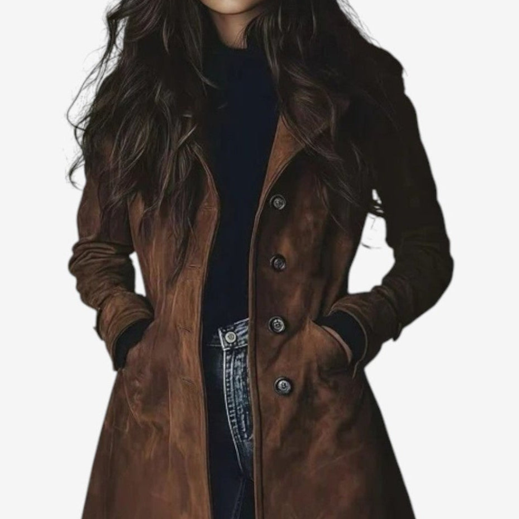 Éloïse | Manteau Long Élégant pour Chaleur & Style Intemporels