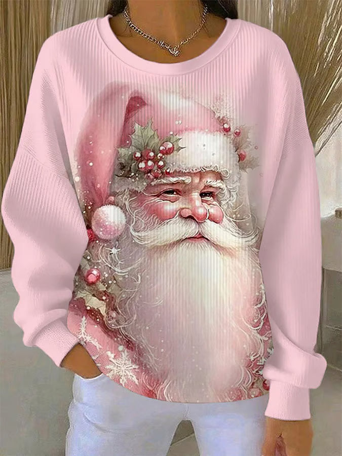 Hanne - Pull de Noël avec motif de Père Noël