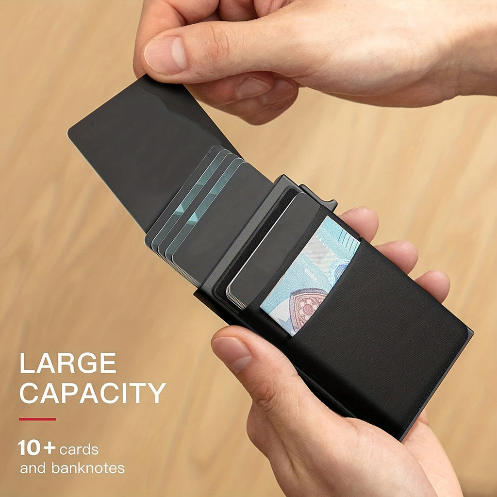 Porte-cartes RFID Bloquant – Distribution Automatique et Grande Capacité pour le Rangement Sûr des Cartes