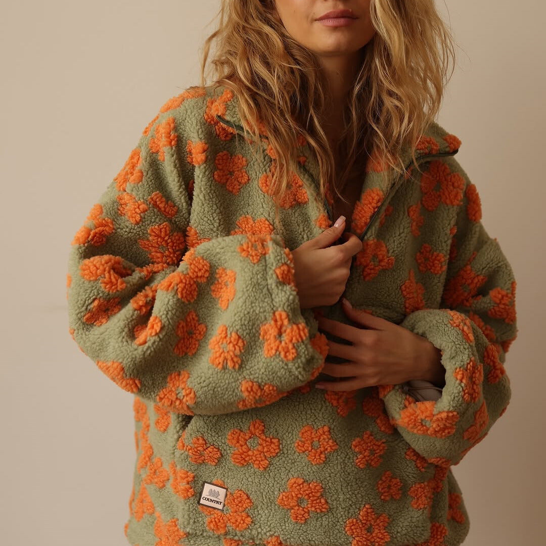 Sofia | Pull Fleuri