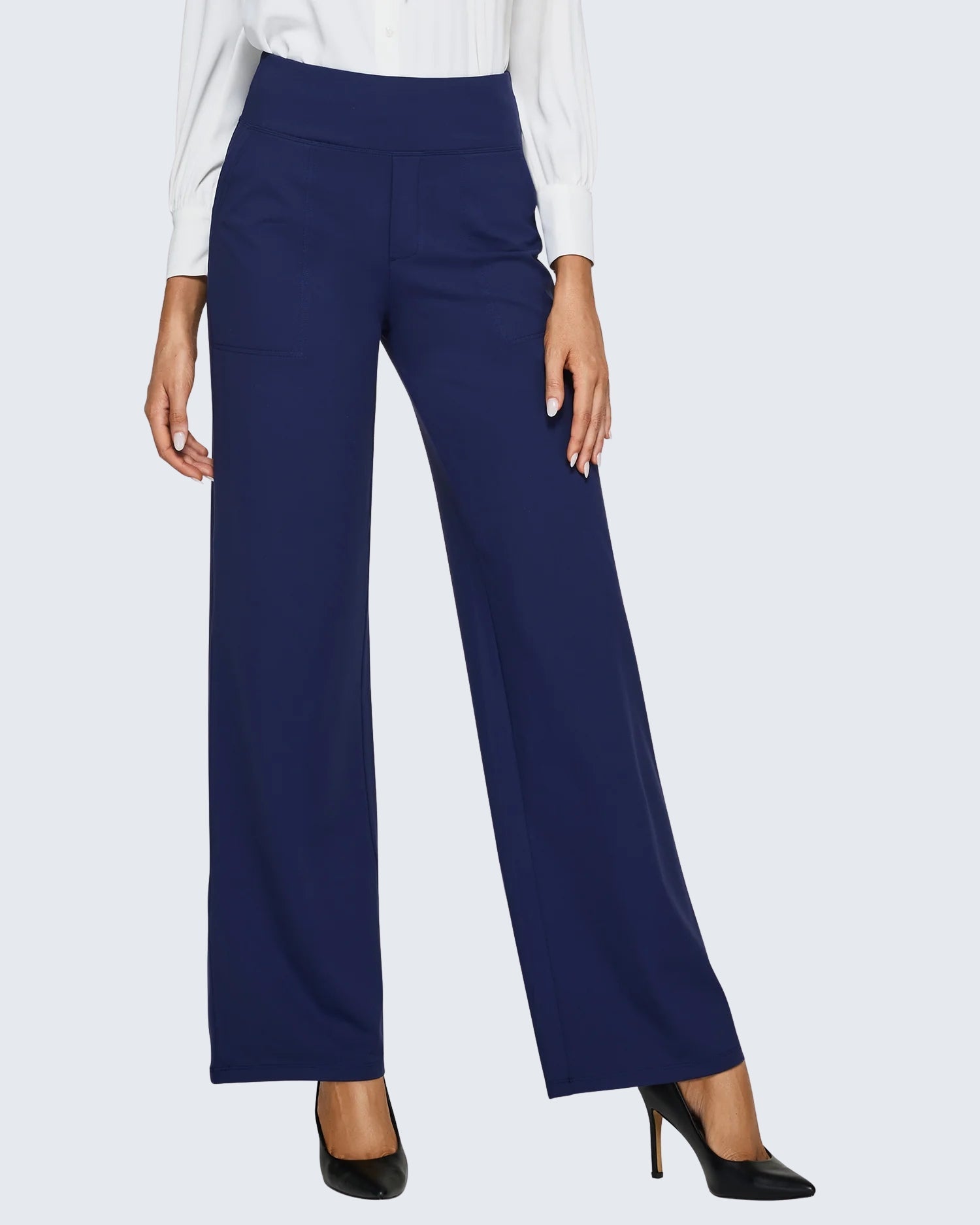 Liv | Pantalons larges à taille haute