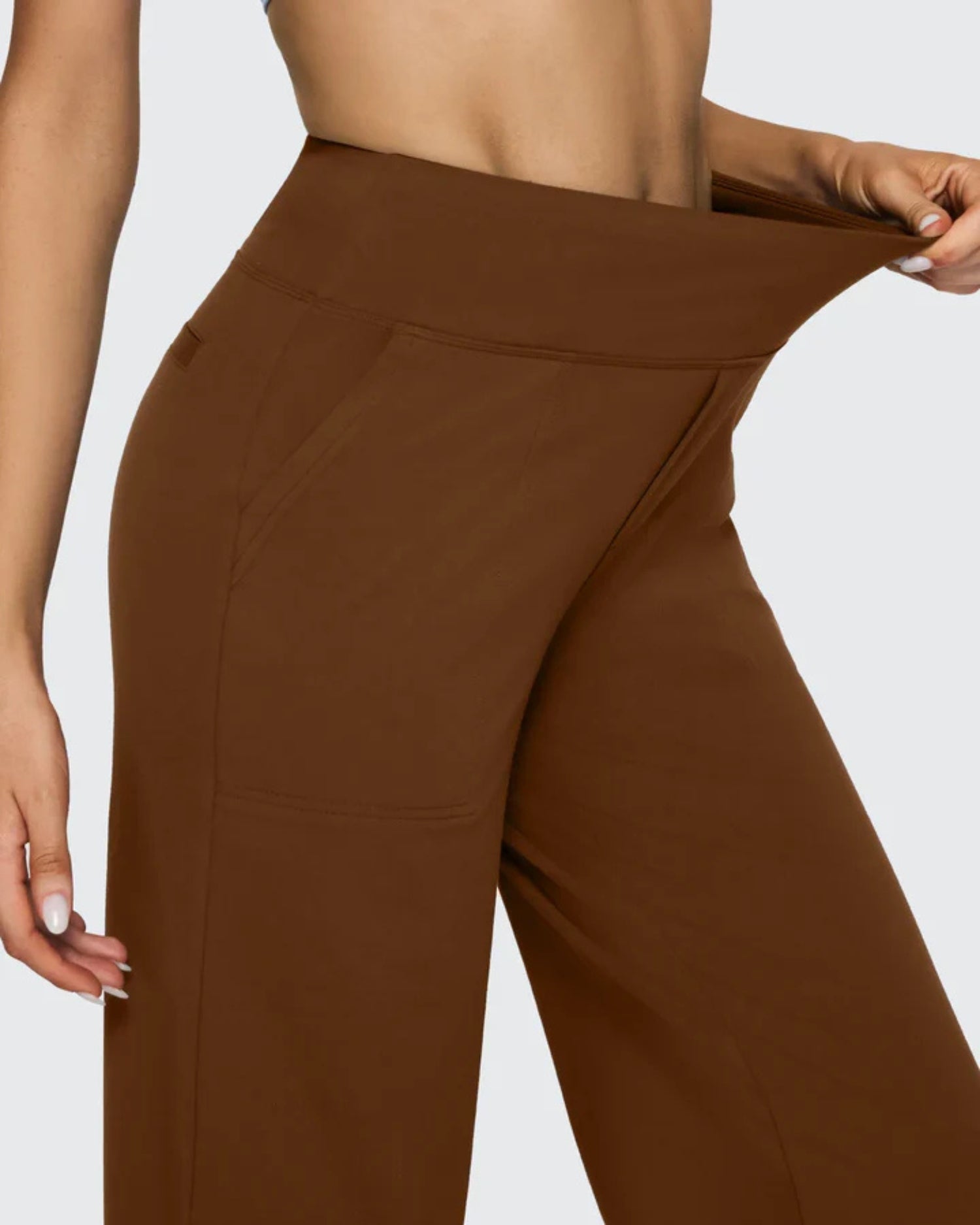 Liv | Pantalons larges à taille haute