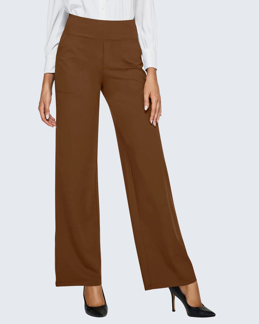 Liv | Pantalons larges à taille haute
