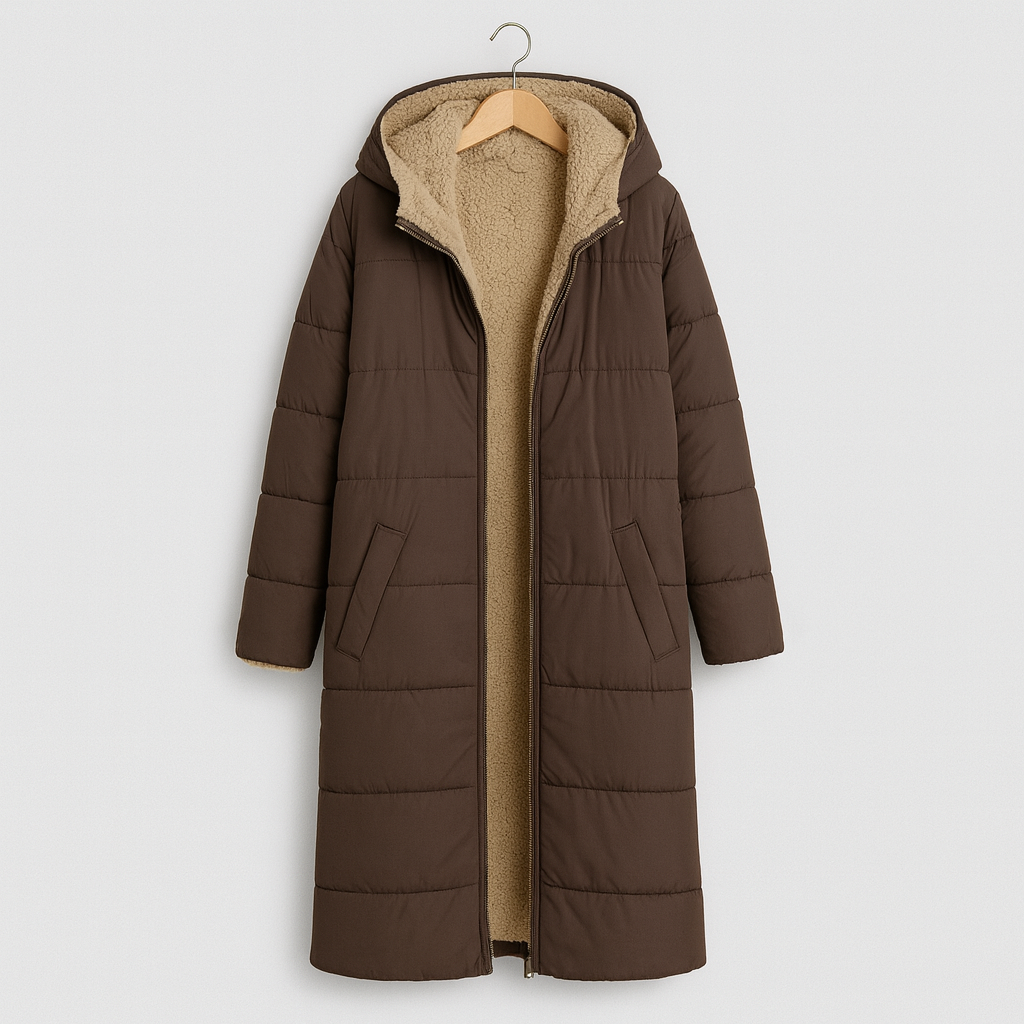 Sophia | Manteau Réversible Élégant et Confortable