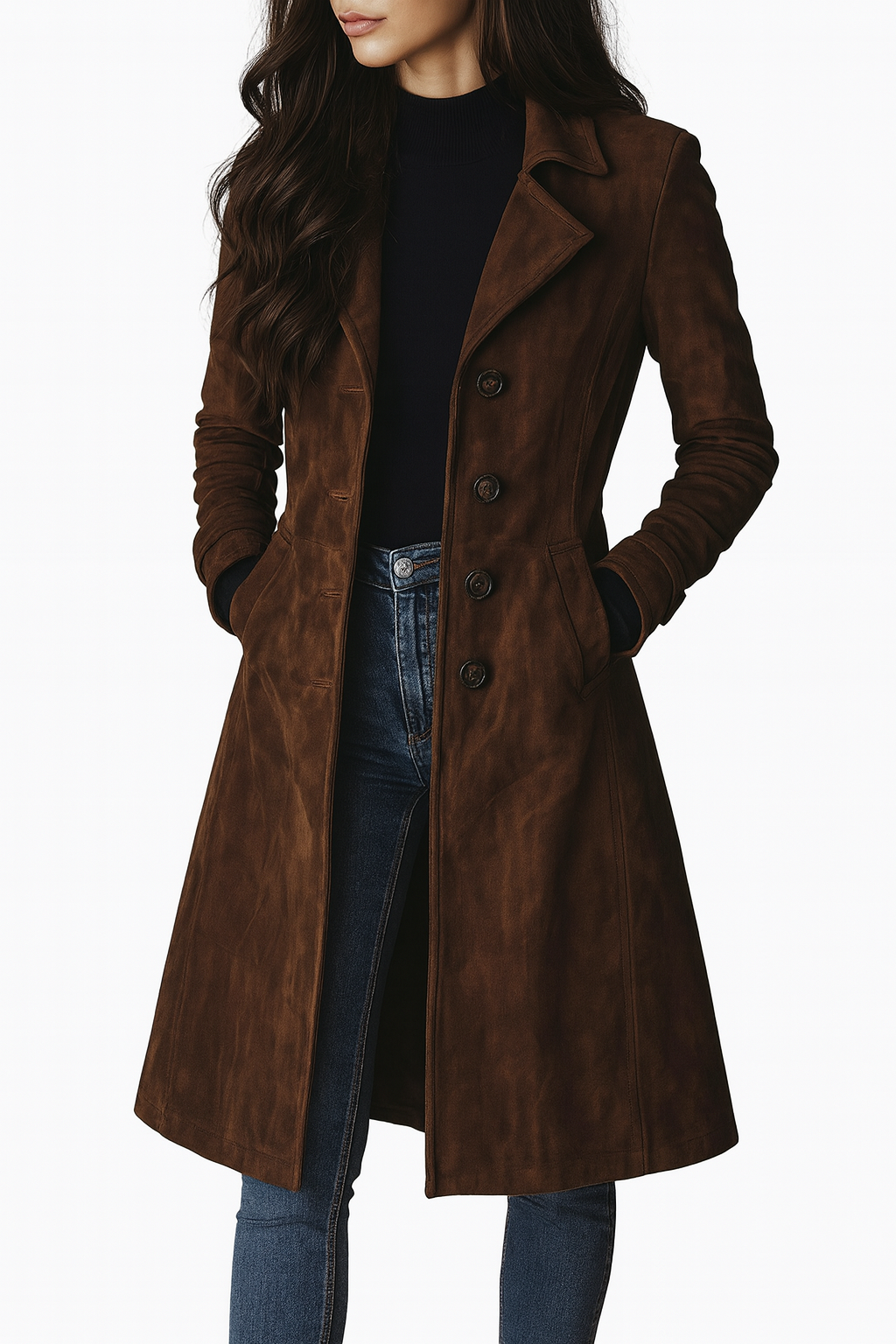 Éloïse | Manteau Long Élégant pour Chaleur & Style Intemporels
