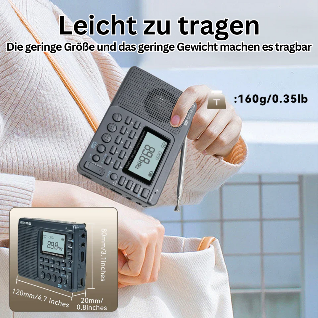 Radio Portable Compacte – EchoWave