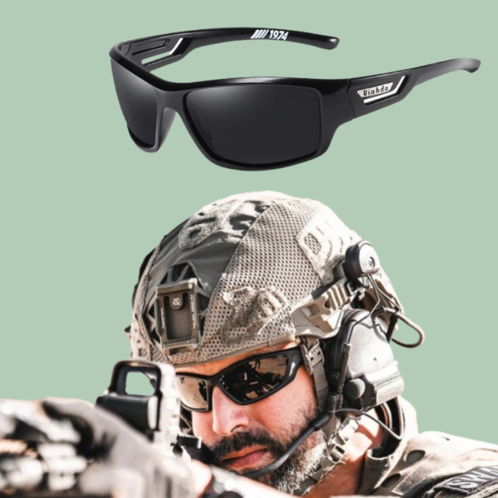 Lunettes de soleil polarisées Marine Vision | Les verres polarisés et antireflets offrent une vision confortable et une grande luminosité dans des conditions ensoleillées et réfléchissantes.