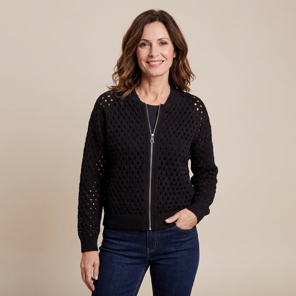 Amélie | Cardigan Tricoté Premium