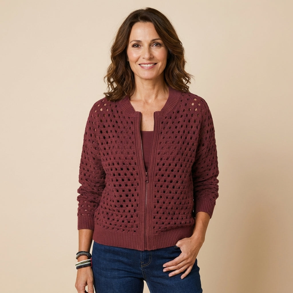 Amélie | Cardigan Tricoté Premium