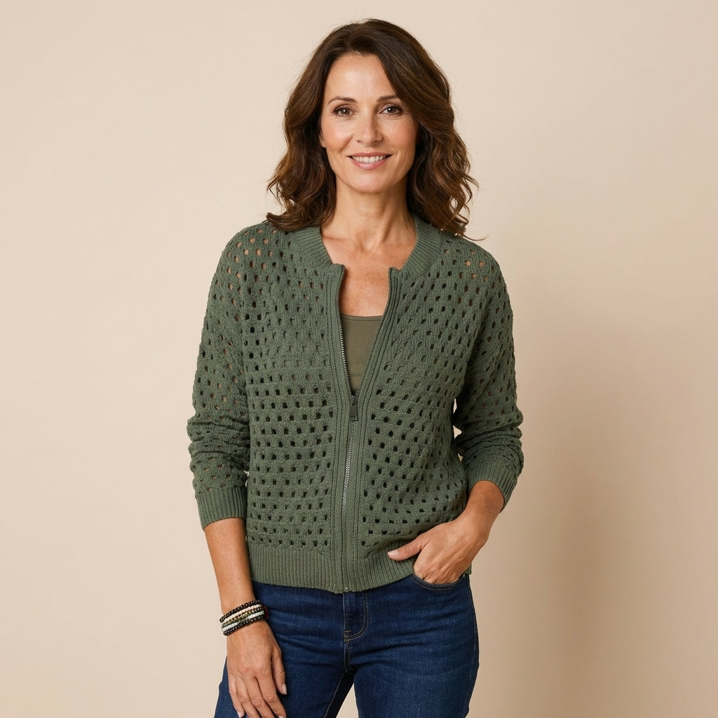Amélie | Cardigan Tricoté Premium