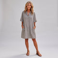 Élodine | Robe Chemise Décontractée