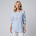 Éloria | Blouse Rayée Tendance