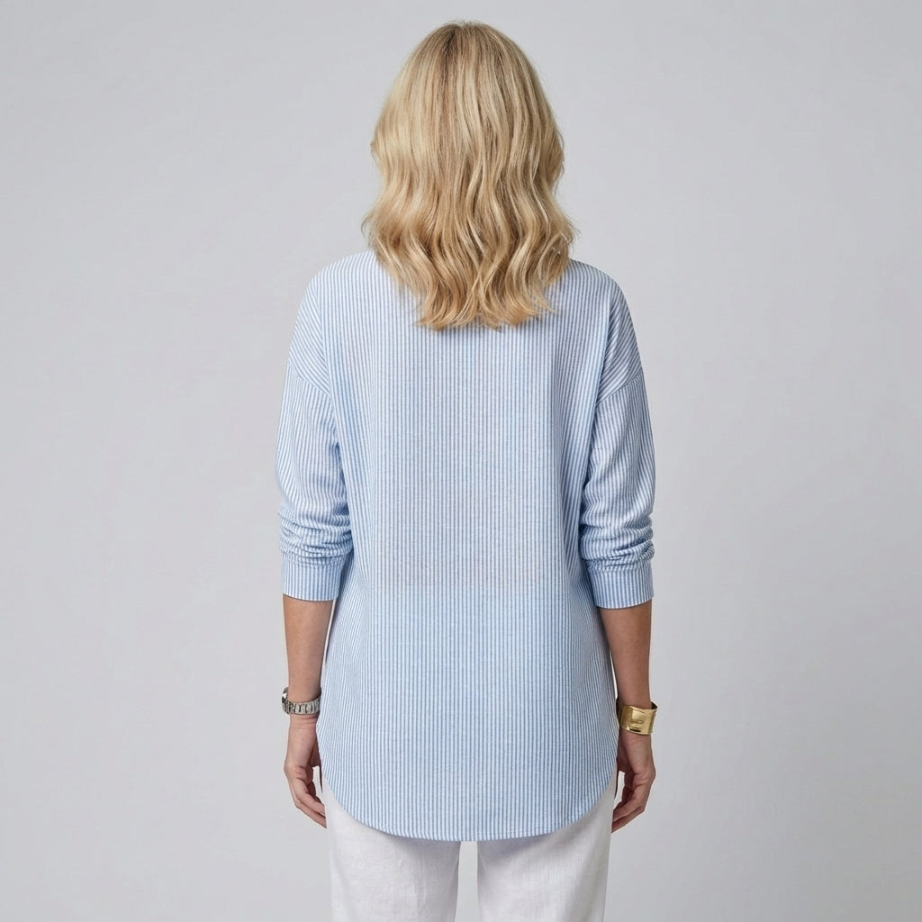 Éloria | Blouse Rayée Tendance