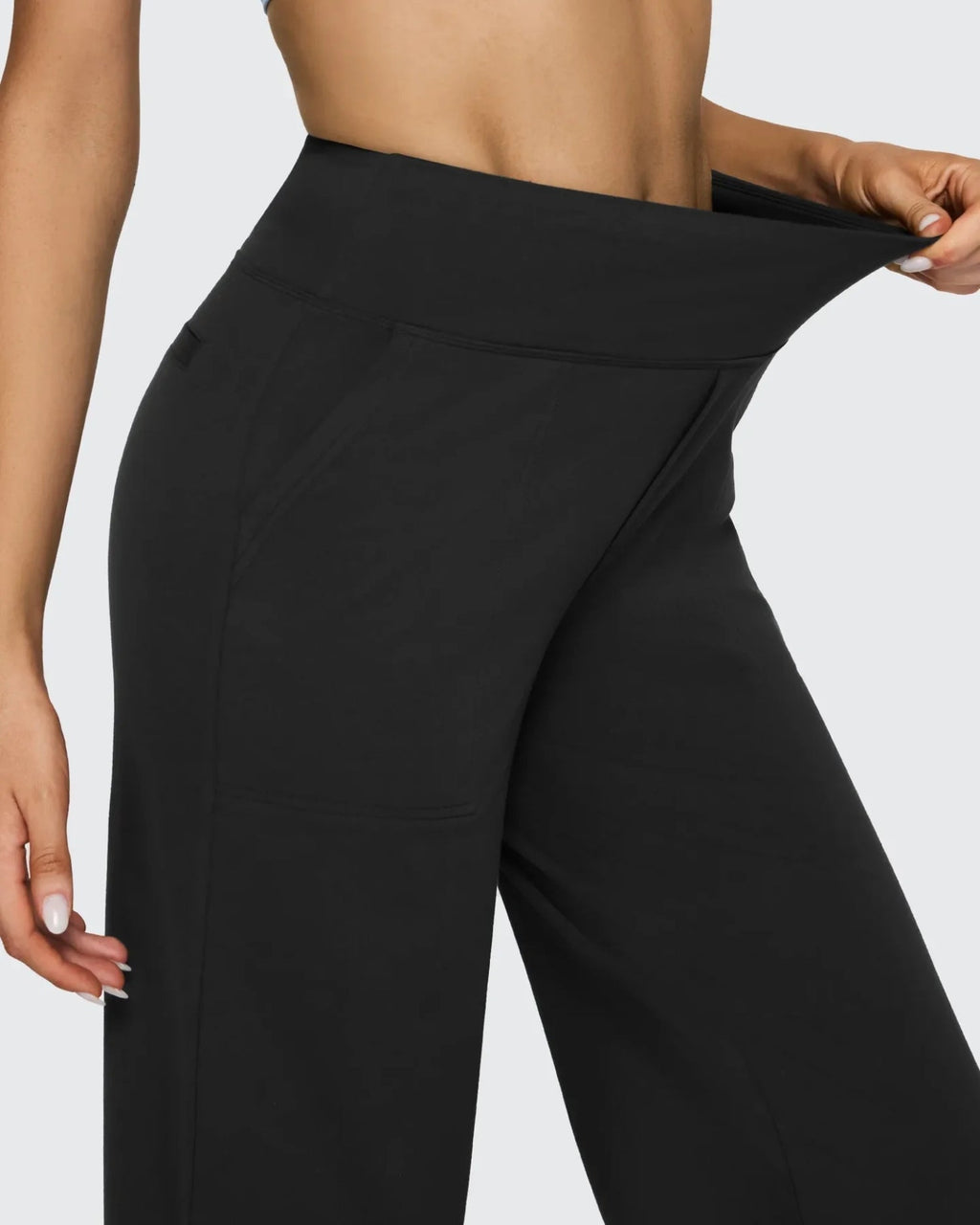 Liv | Pantalons larges à taille haute