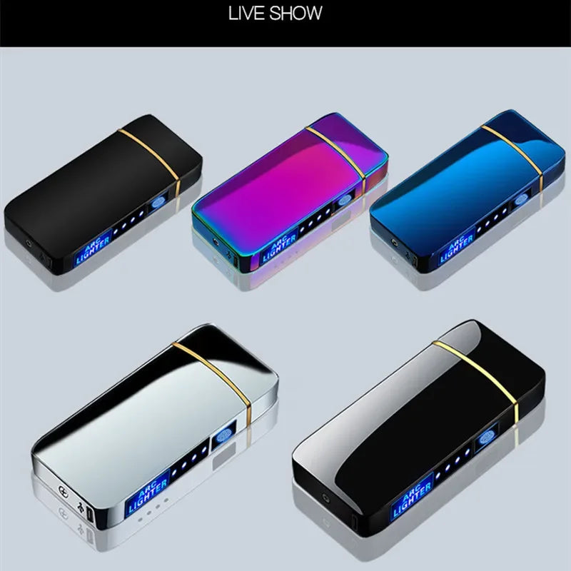 Briquets Plasma Rechargeables USB – Luminaires Résistants au Vent