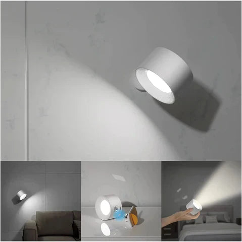 Applique Murale Sans Fil Rechargeable - LumoFlex