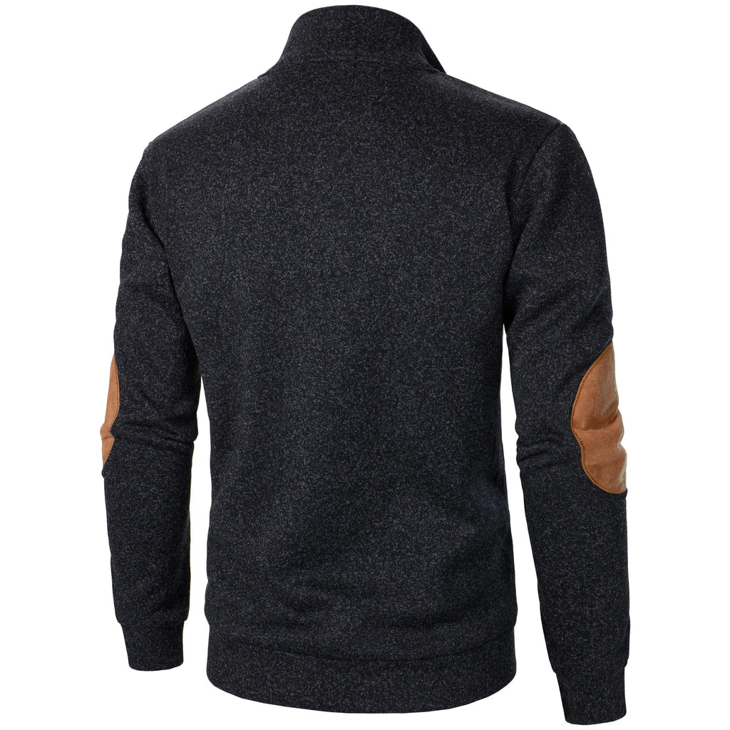 Étienne Laurent | Pull Accent Mi-Zip Raffiné