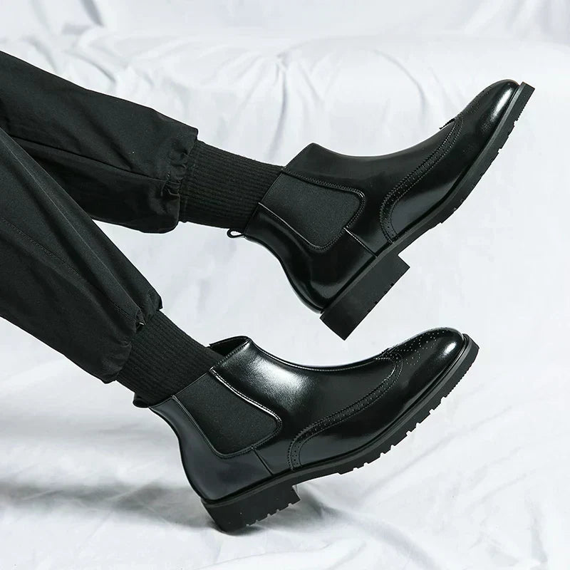 Dwight | Bottines Chelsea en simili cuir