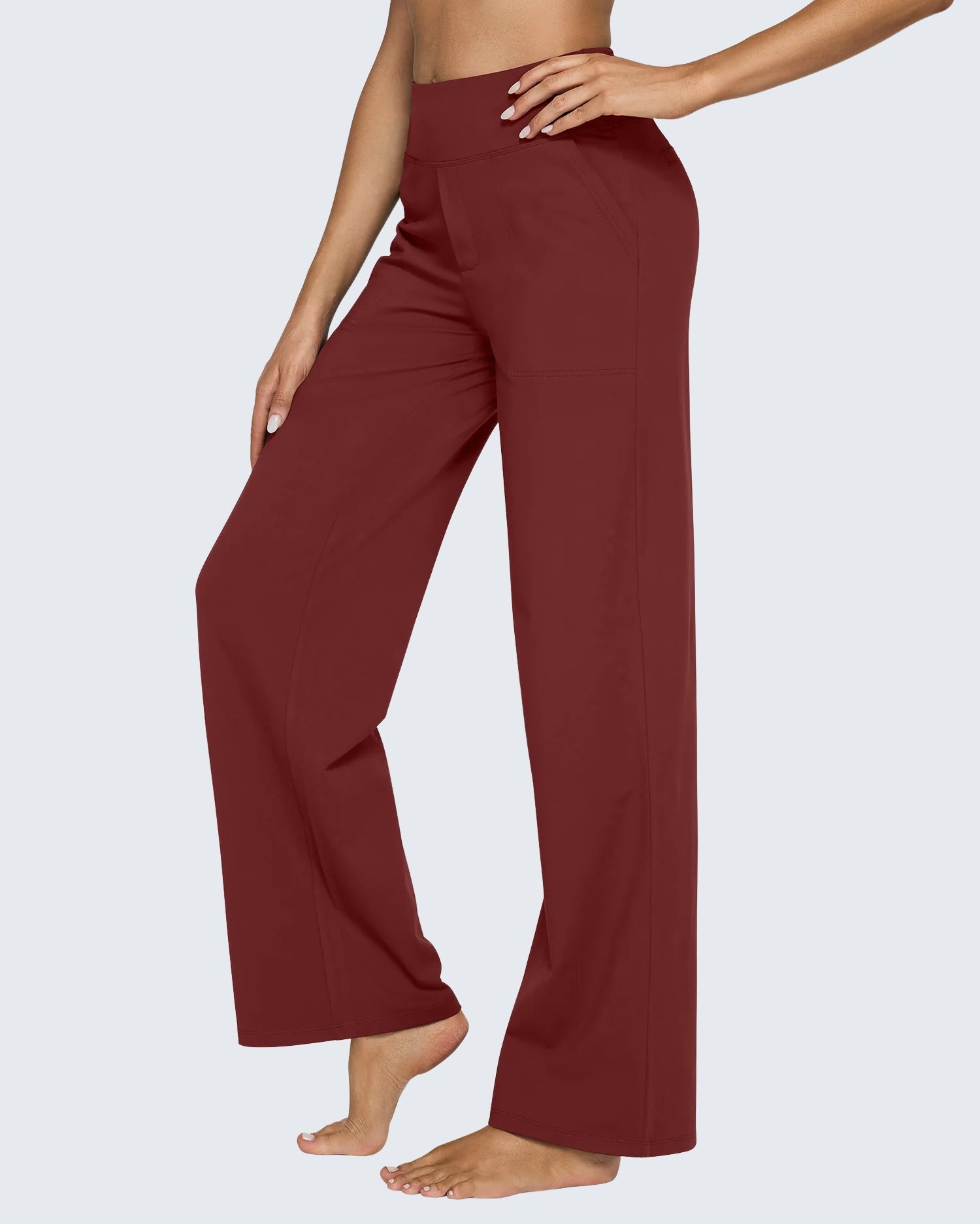 Liv | Pantalons larges à taille haute