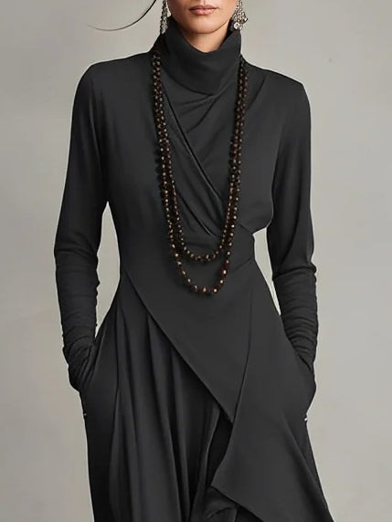 Robe | Velours Maxi Élégante