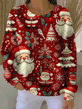 Lara - Pull de Noël avec motif festif