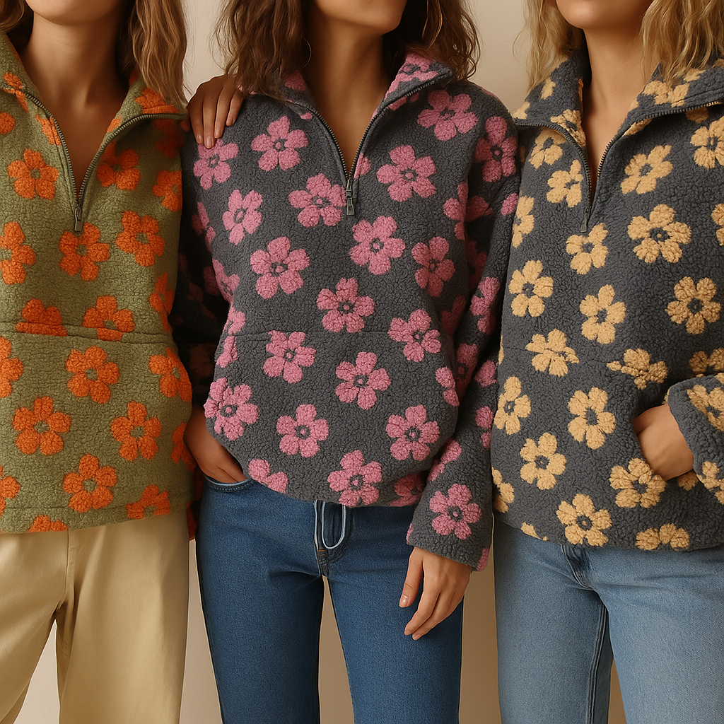 Sofia | Pull Fleuri
