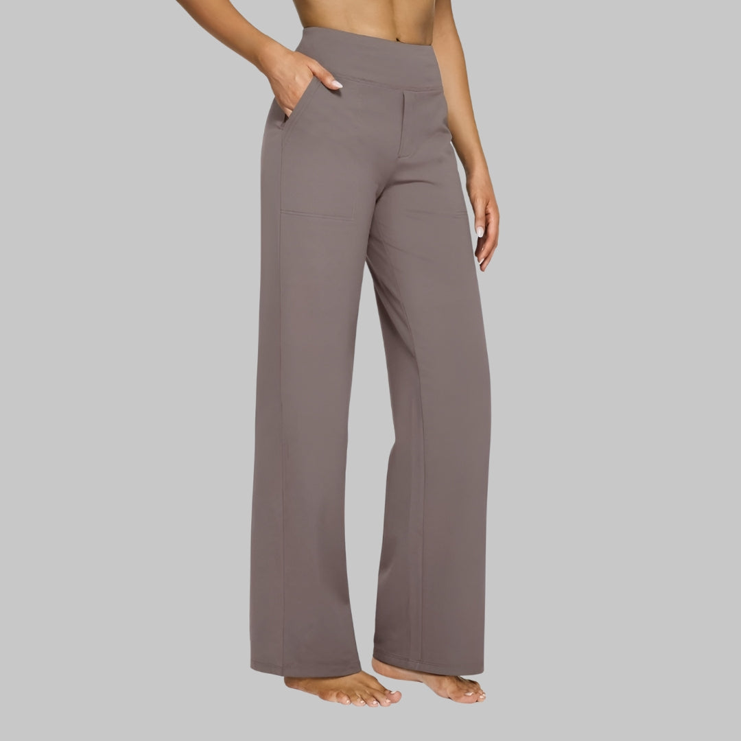 Liv | Pantalons larges à taille haute