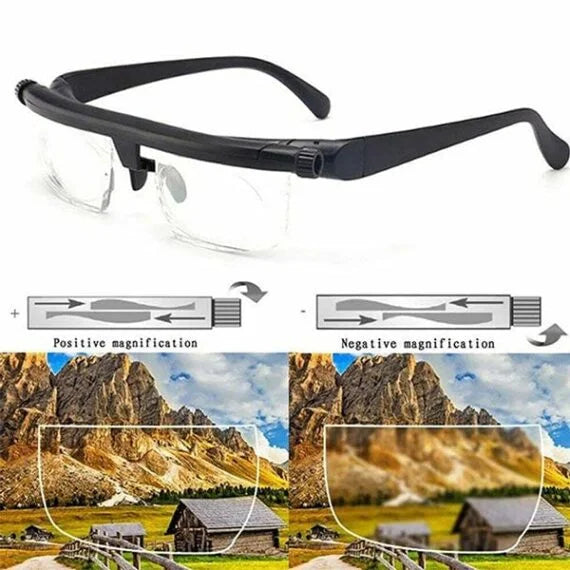 Lunettes Réglables pour Vision de Près & de Loin - VisiFlex