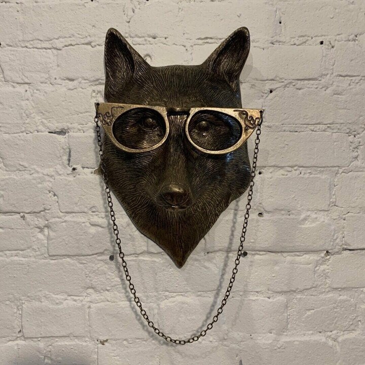Décoration murale en tête d'animal ludique - WallCritters