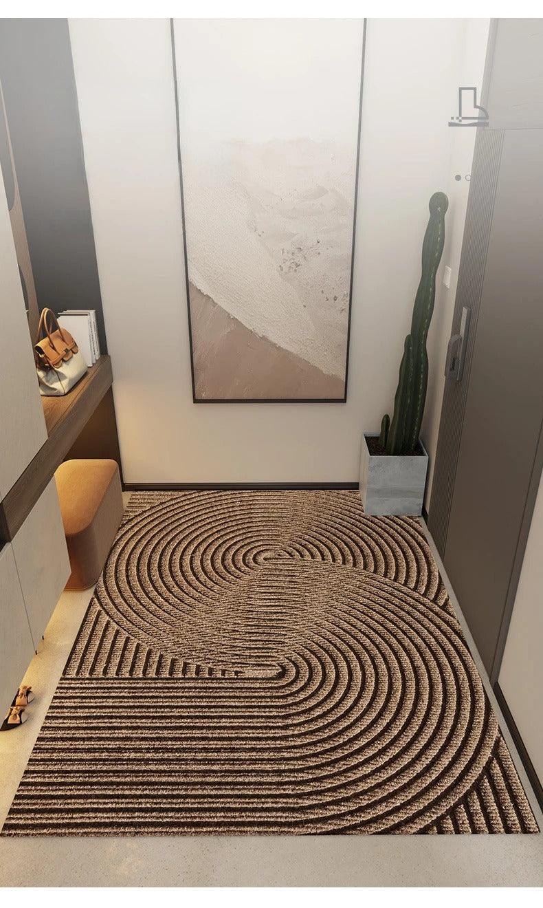 Paillasson en soie | Tapis durable et facile à nettoyer pour toute entrée.