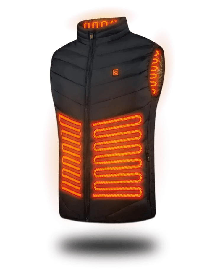 VitalWarm | Faites l'expérience d'une chaleur confortable, où et quand vous le souhaitez, grâce à cette veste chauffante