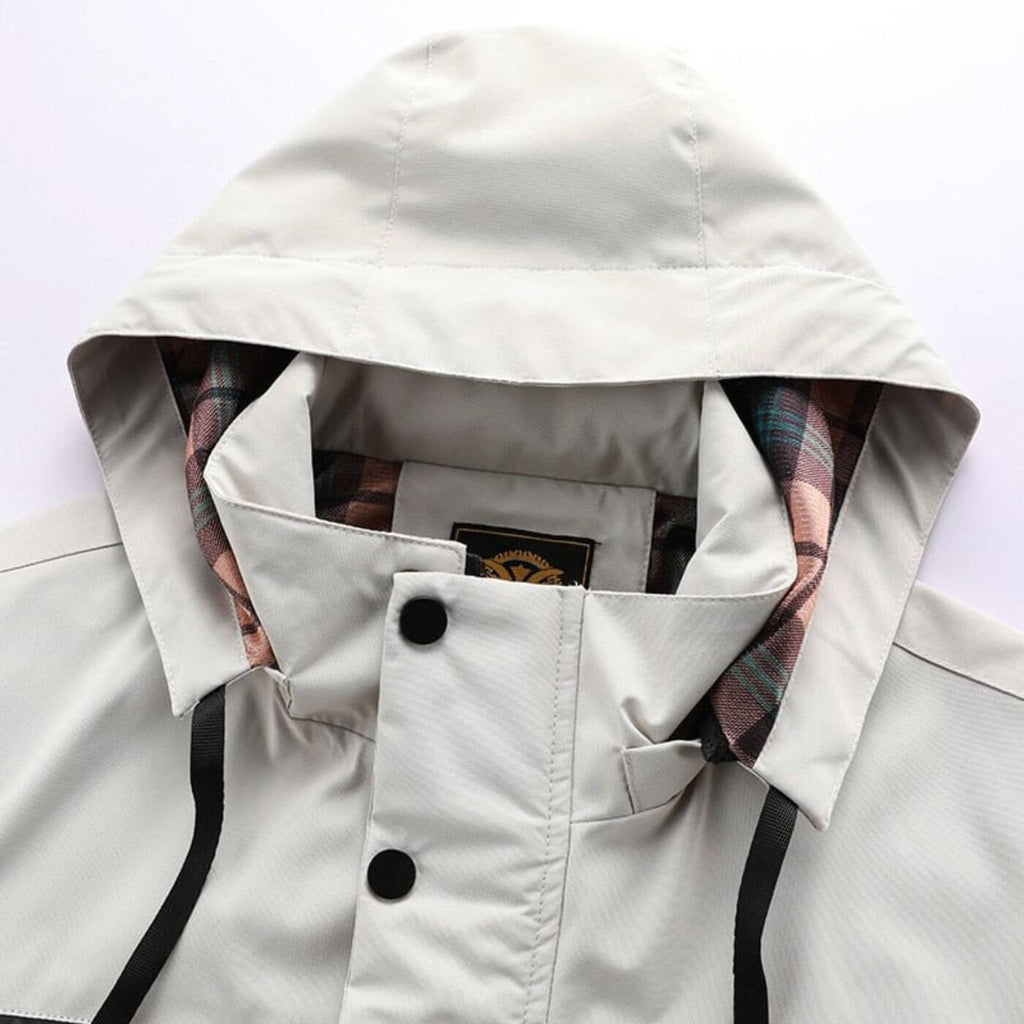 Harden | Veste d'hiver pour hommes avec capuche