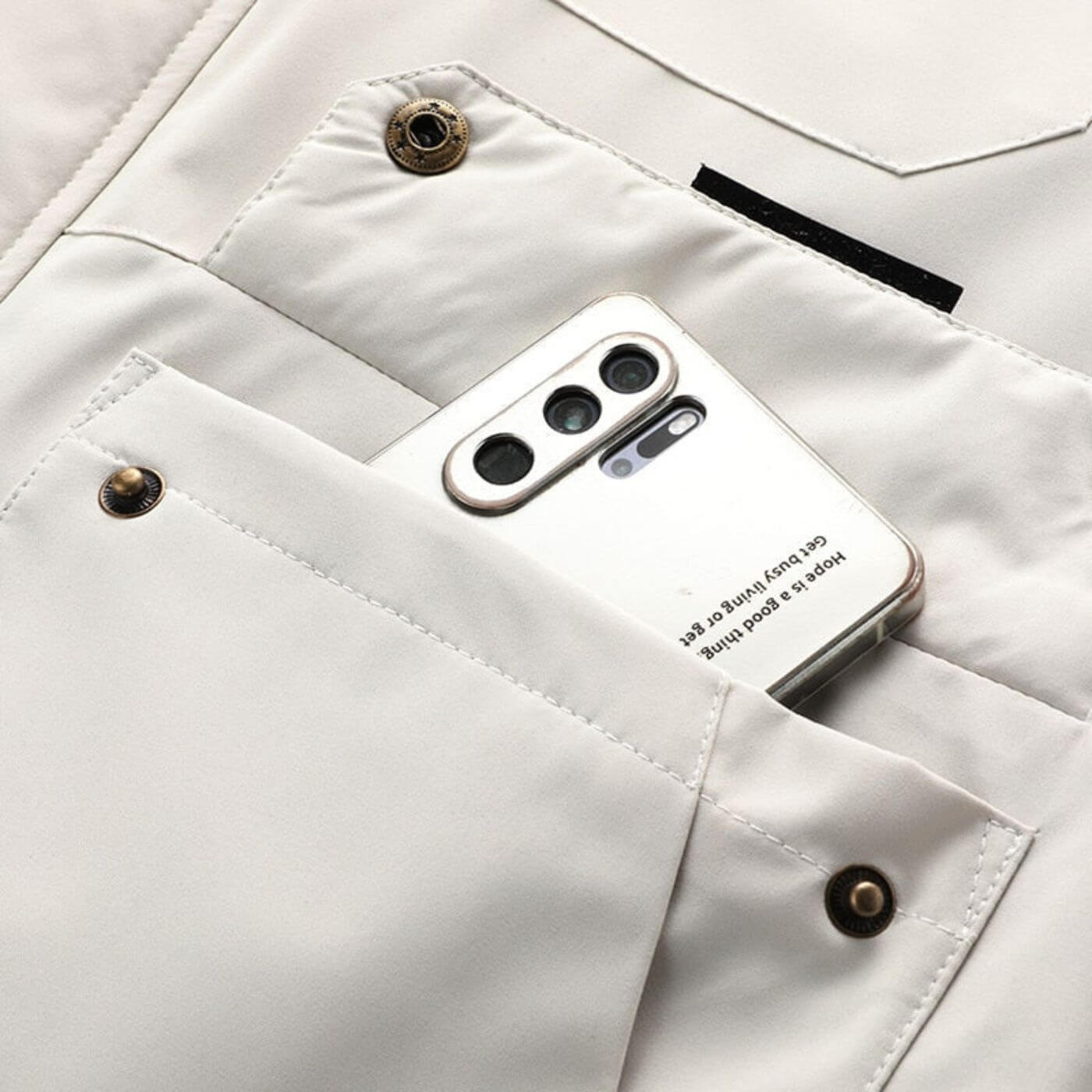 Harden | Veste d'hiver pour hommes avec capuche