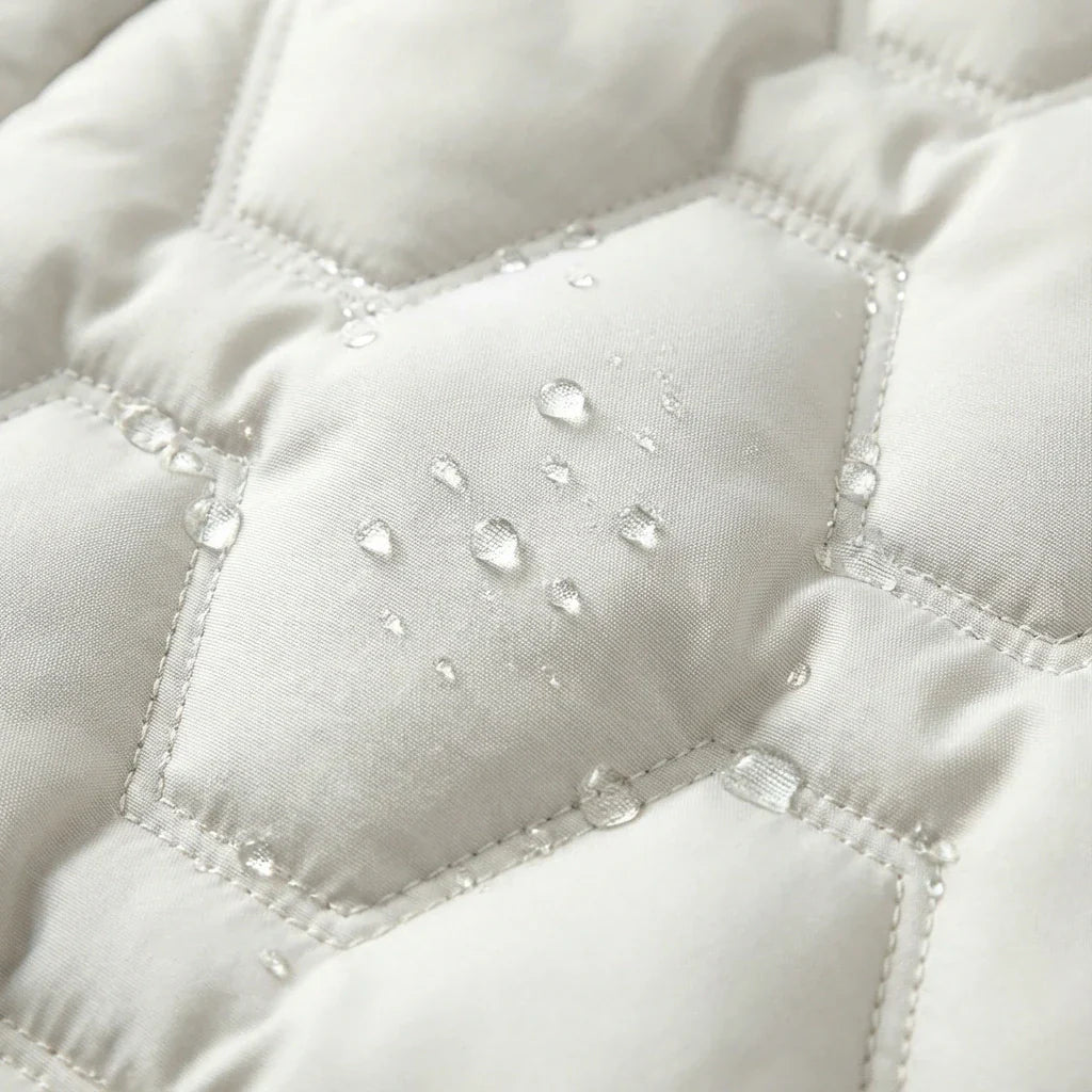 Lumière | Manteau Long à Capuche en Duvet