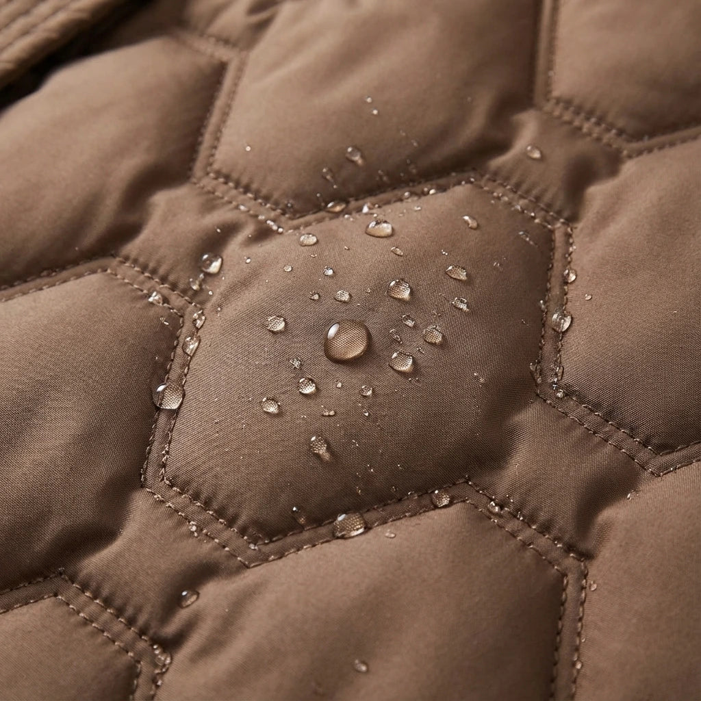 Lumière | Manteau Long à Capuche en Duvet