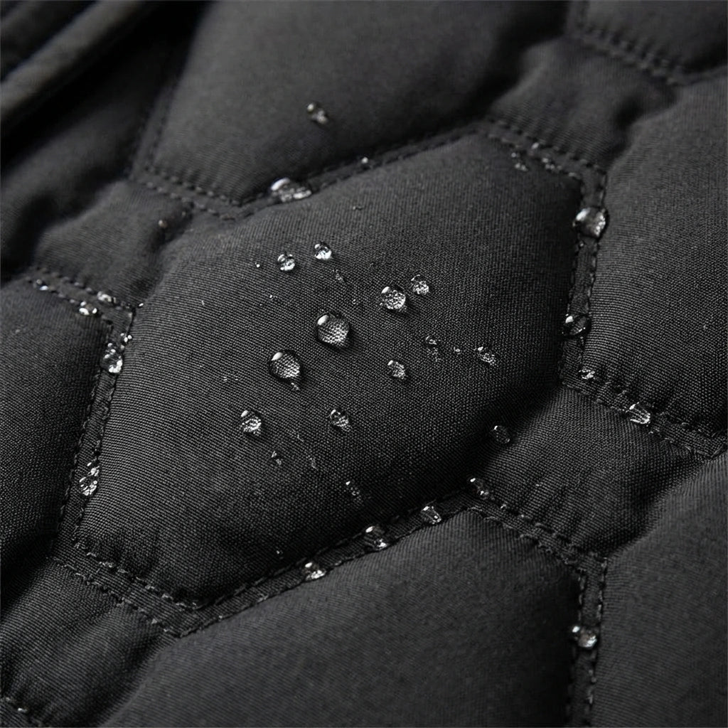 Lumière | Manteau Long à Capuche en Duvet
