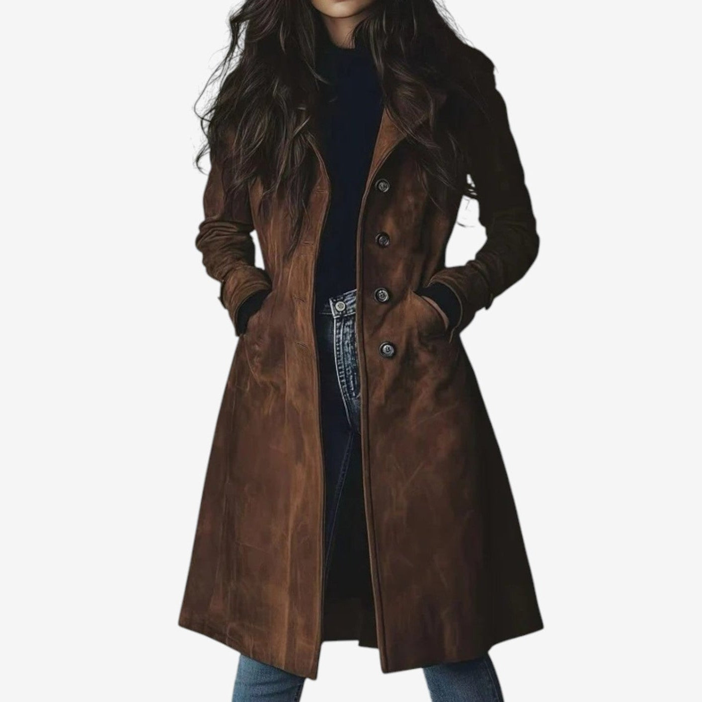 Éloïse | Manteau Long Élégant pour Chaleur & Style Intemporels