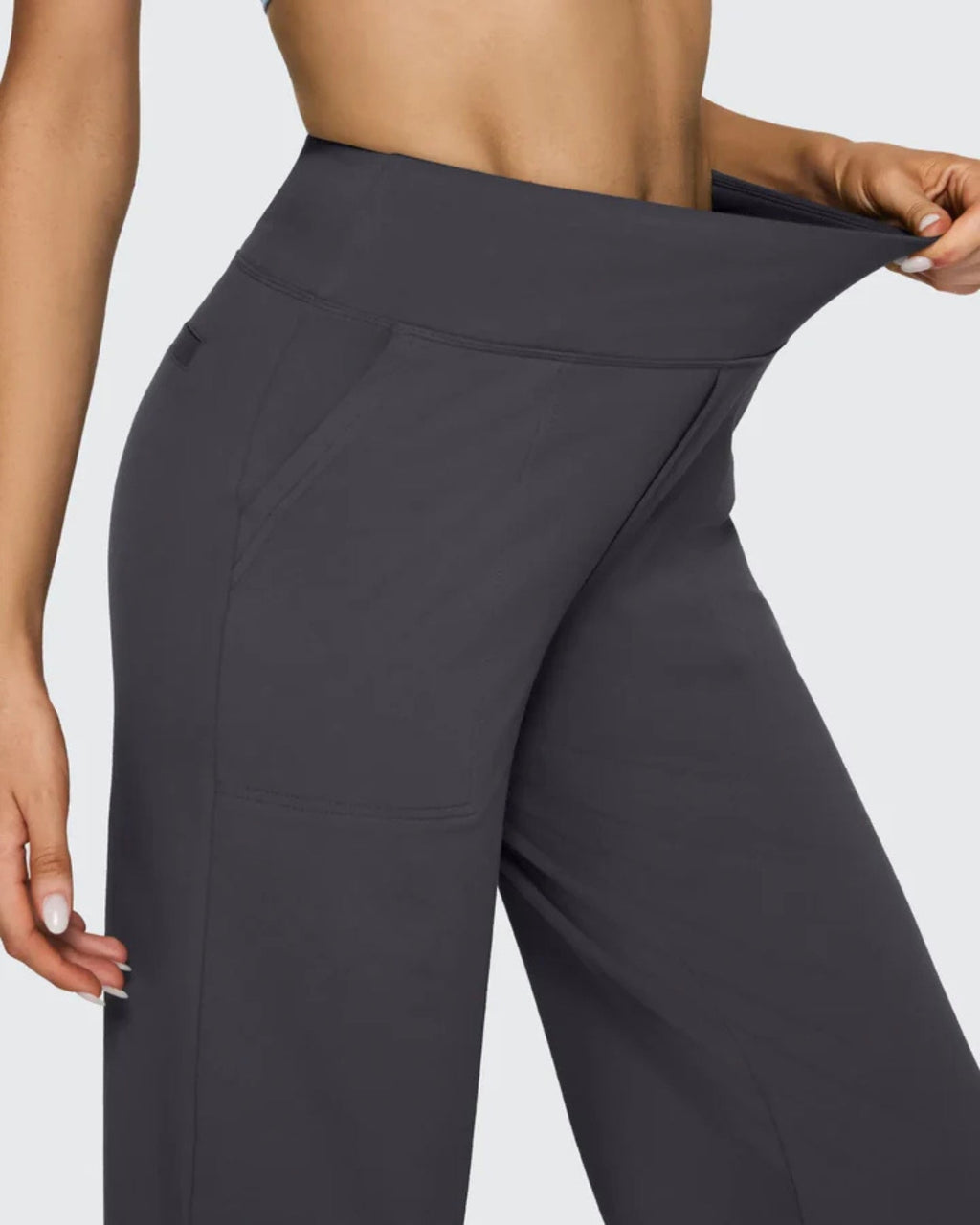 Liv | Pantalons larges à taille haute
