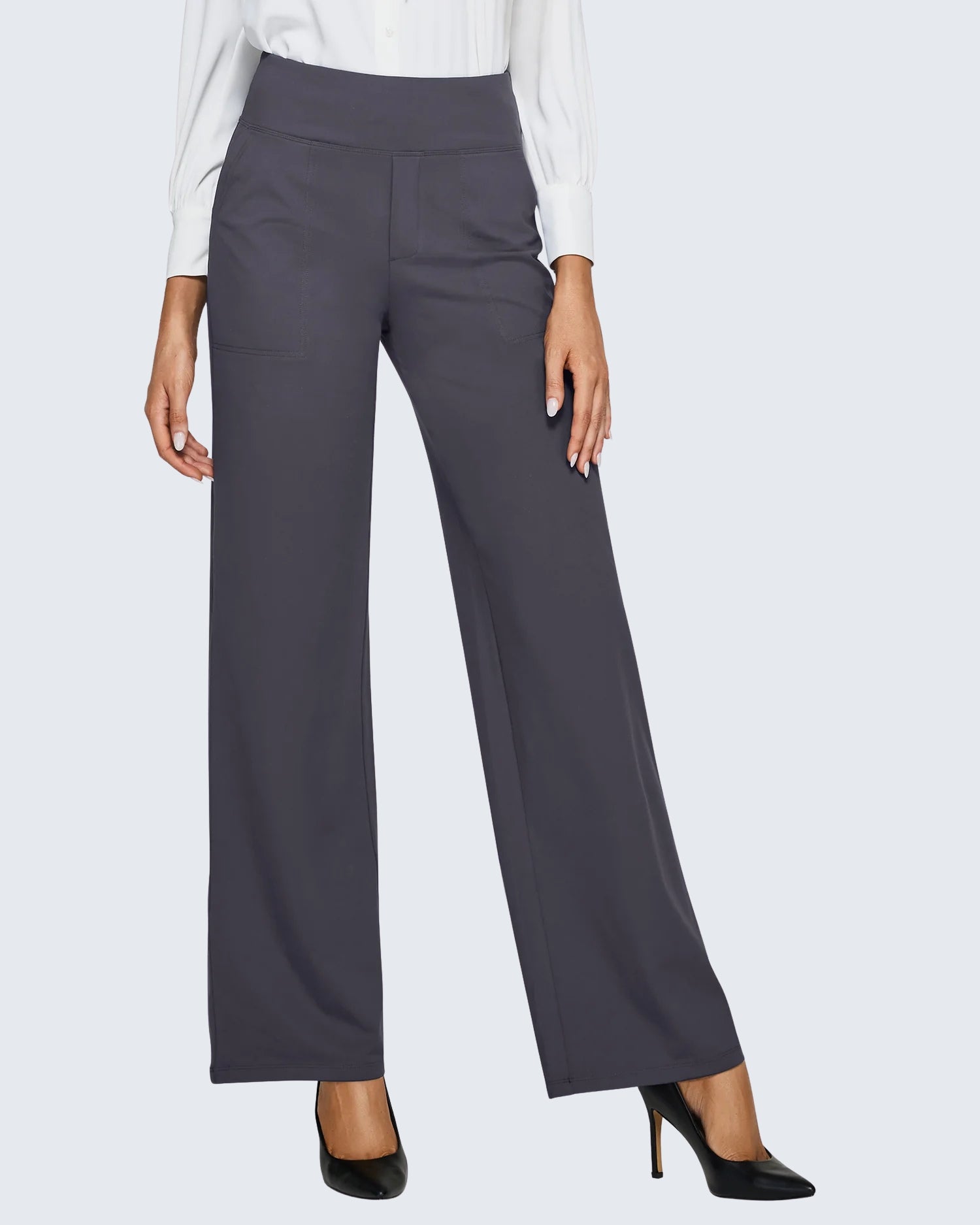 Liv | Pantalons larges à taille haute