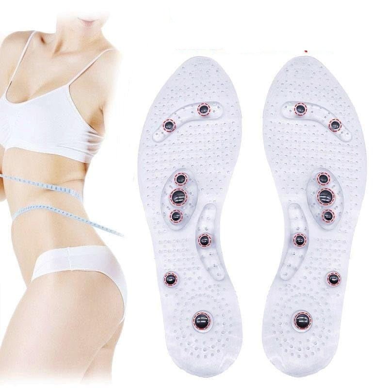Semelles pour la perte de poids | Stimule la circulation et favorise la perte de poids grâce au massage magnétique des pieds. Convient aux tailles homme et femme.